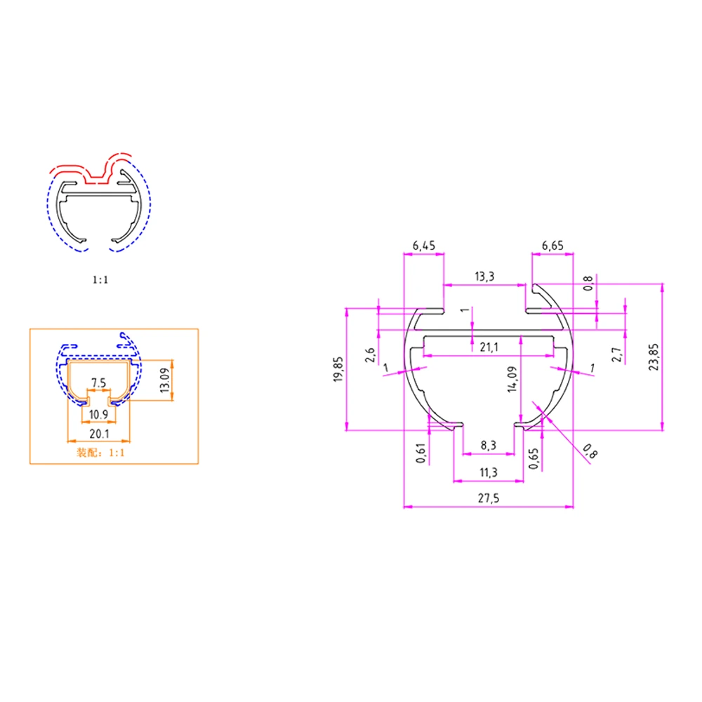 Aluminum Alloy Window Treatments  - GH-C1248