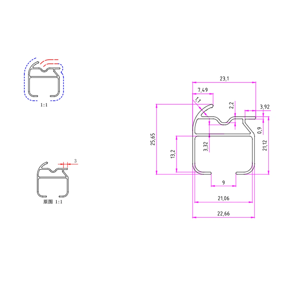 Aluminum Alloy Window Treatments  - GH-FR032
