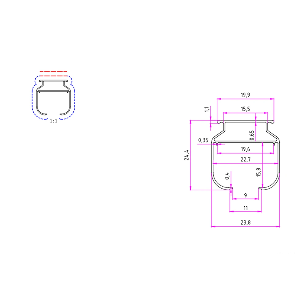 Aluminum Alloy Window Treatments  - GH-LW141