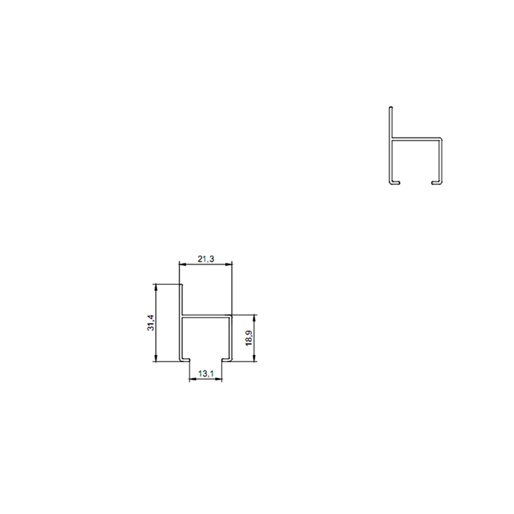 Aluminum Alloy Clothes Drying Rod 