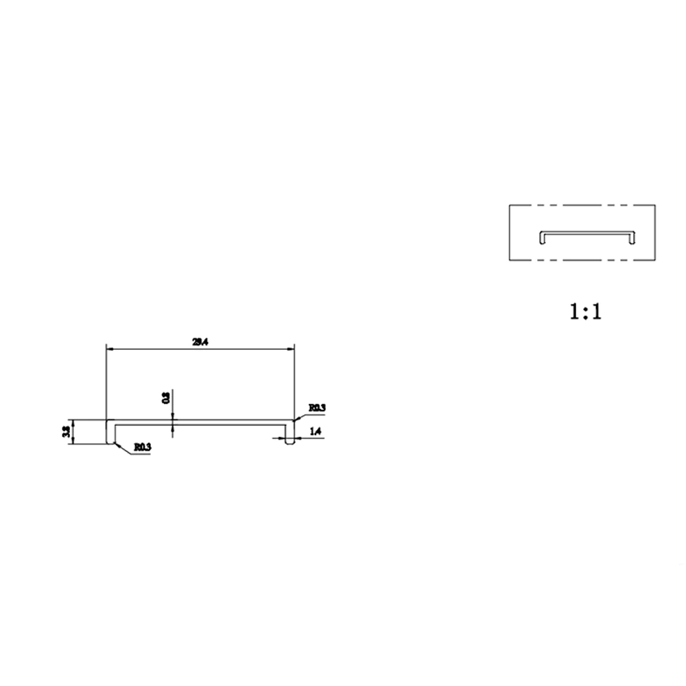 Aluminum Alloy Clothes Drying Rod  - GH-WX004