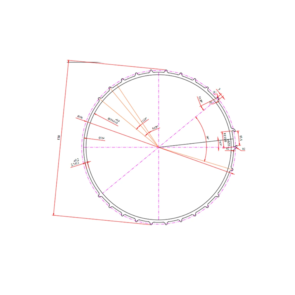 Aluminum Alloy Radiator GH-DJ158X3