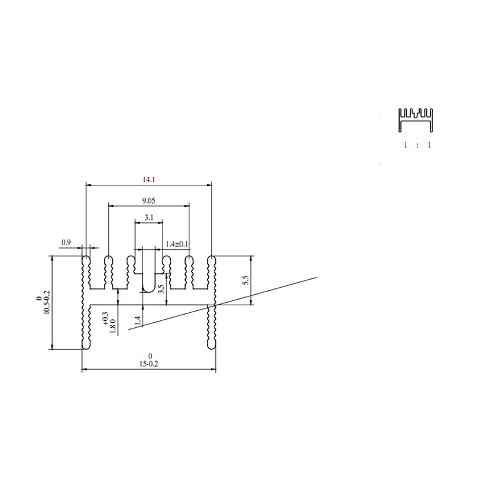 Aluminum Alloy Radiator GH-MH-087