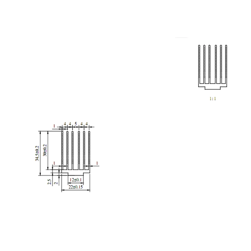 Aluminum Alloy Radiator GH-MH-AUX0145-G