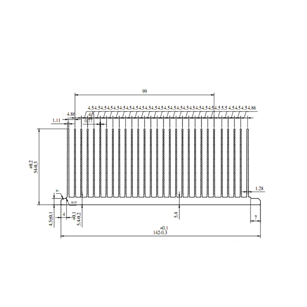 Aluminum Alloy Radiator GH-MH-T0048-G - 