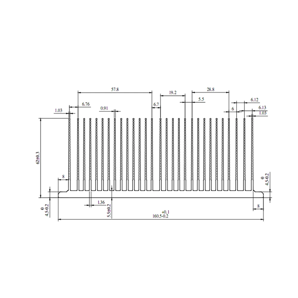 Aluminum Alloy Radiator GH-MH-T0067-G - 