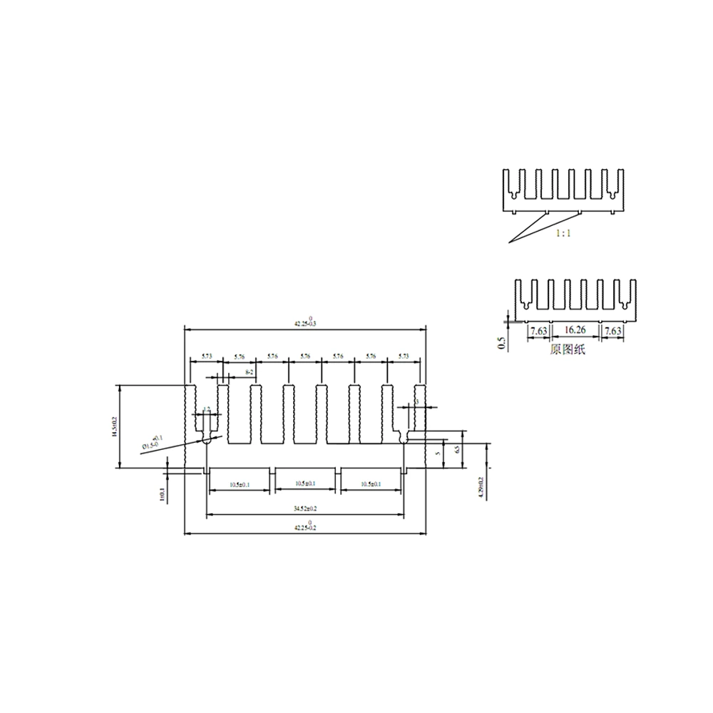 Aluminum Alloy Radiator GH-MH-XY2093