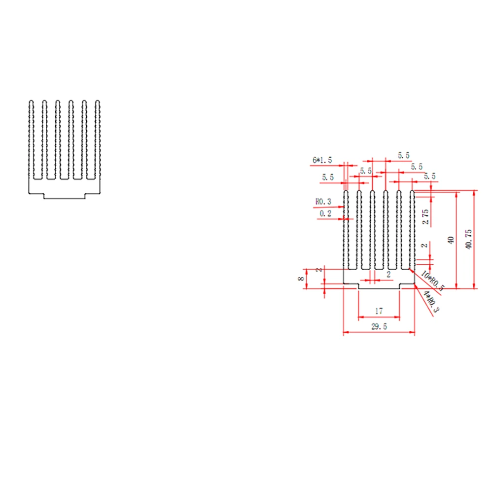 Aluminum Alloy Radiator GH-MH-XY2237
