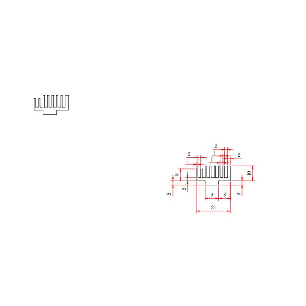 Aluminum Alloy Radiator GH-MH-XY2276