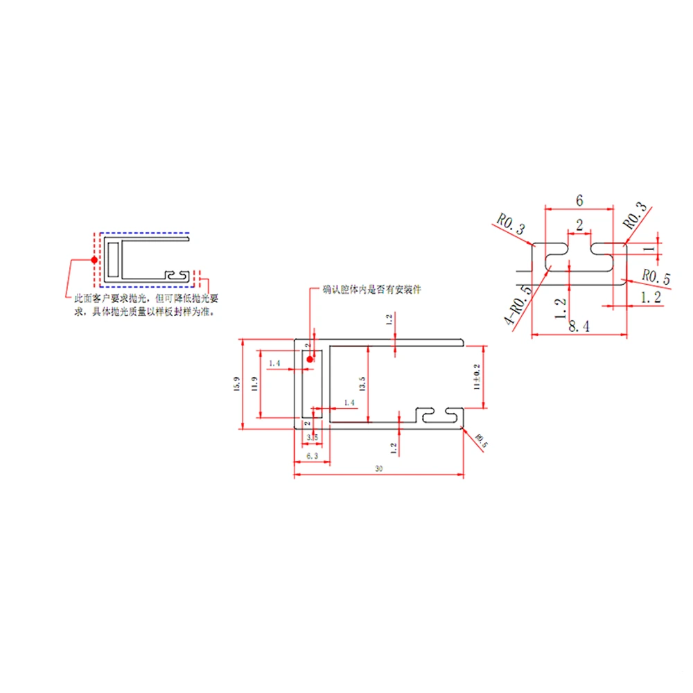 Aluminum Alloy Shower Enclosure 