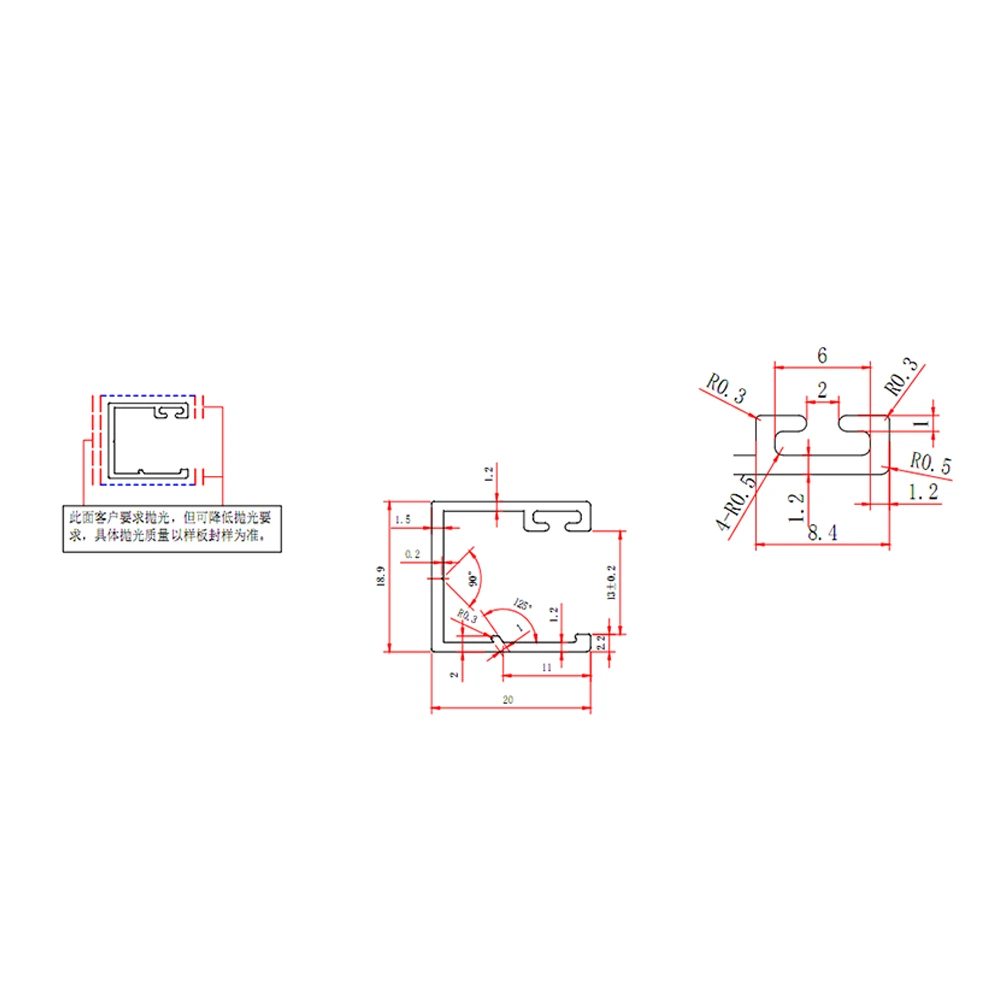 Aluminum Alloy Shower Enclosure 