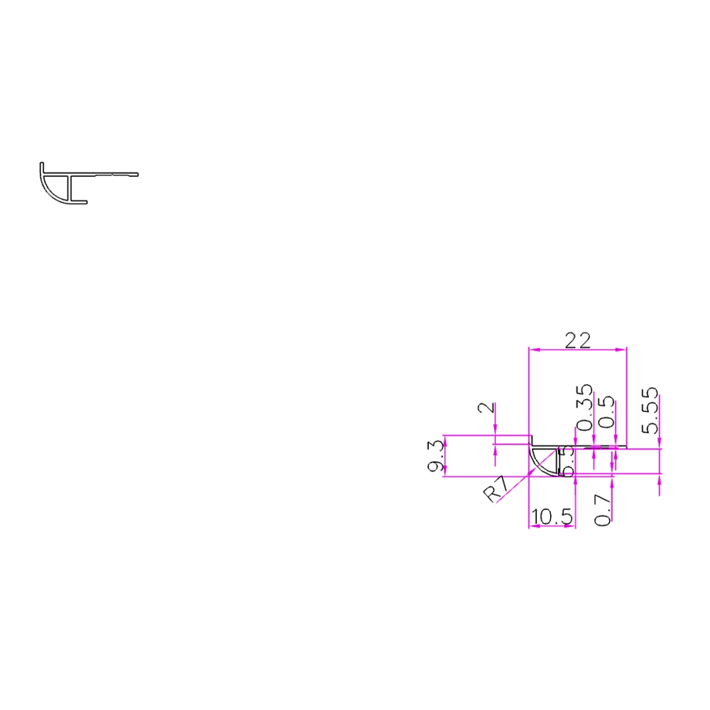 Aluminum Alloy Trim  - YYJ5C