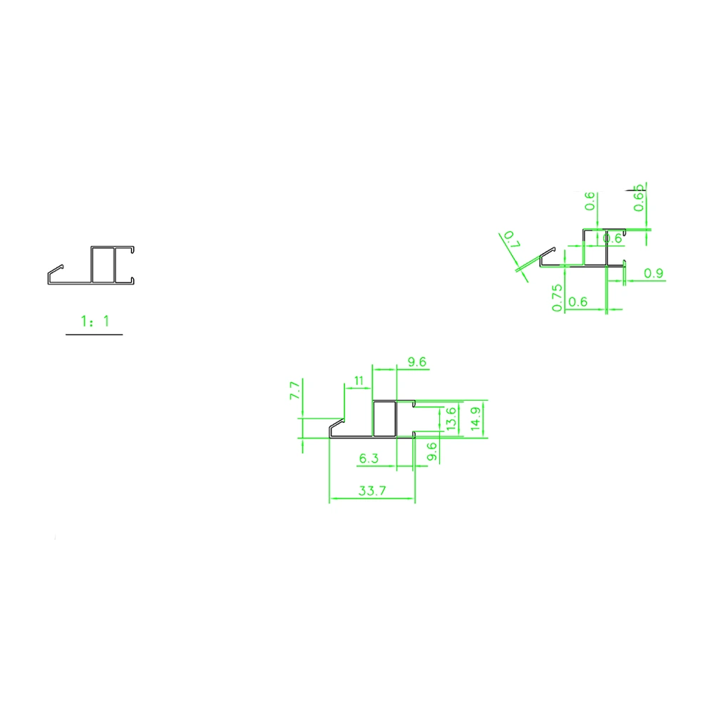 Aluminum Alloy Mirror  - JK-33A