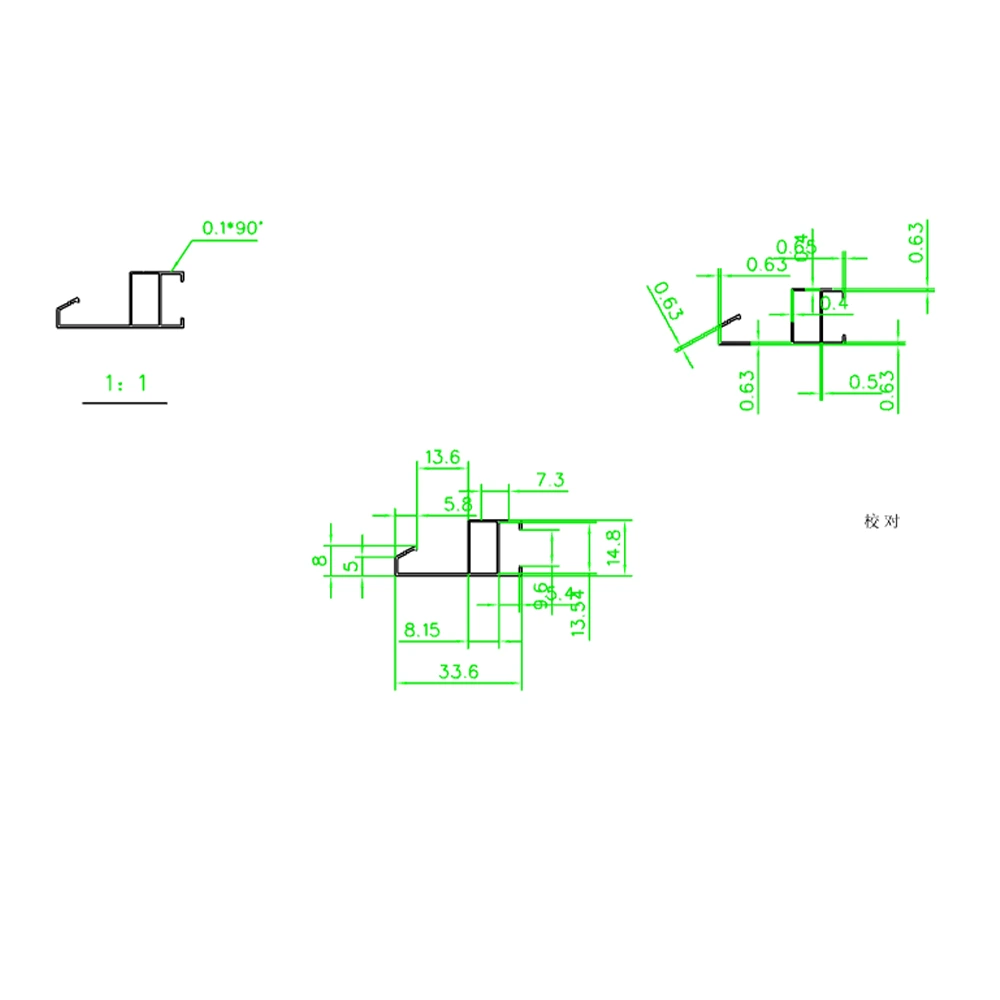 Aluminum Alloy Mirror  - JP001