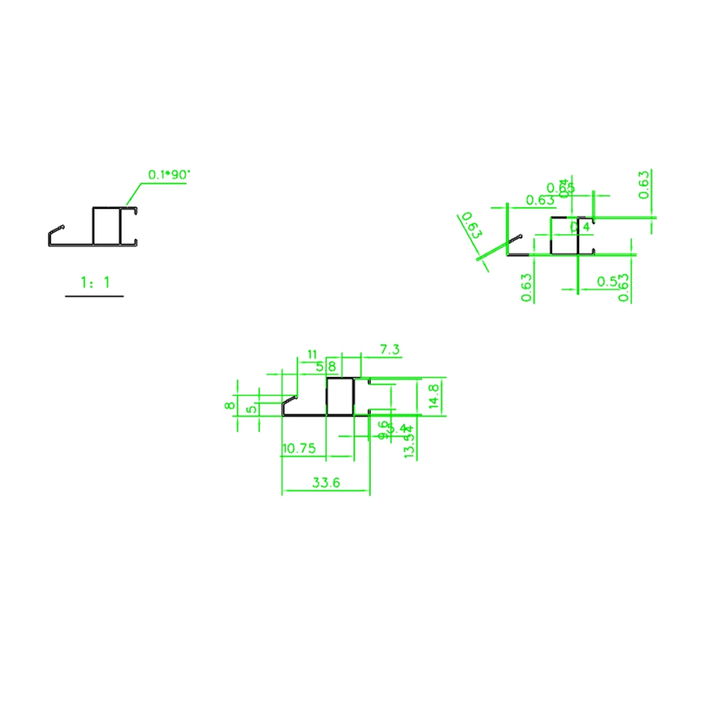 Aluminum Alloy Mirror  - JP002