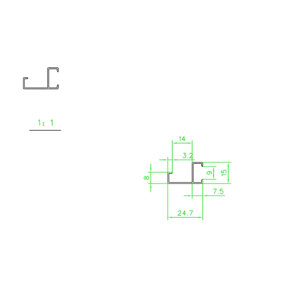 Aluminum Alloy Mirror  - LC247A4