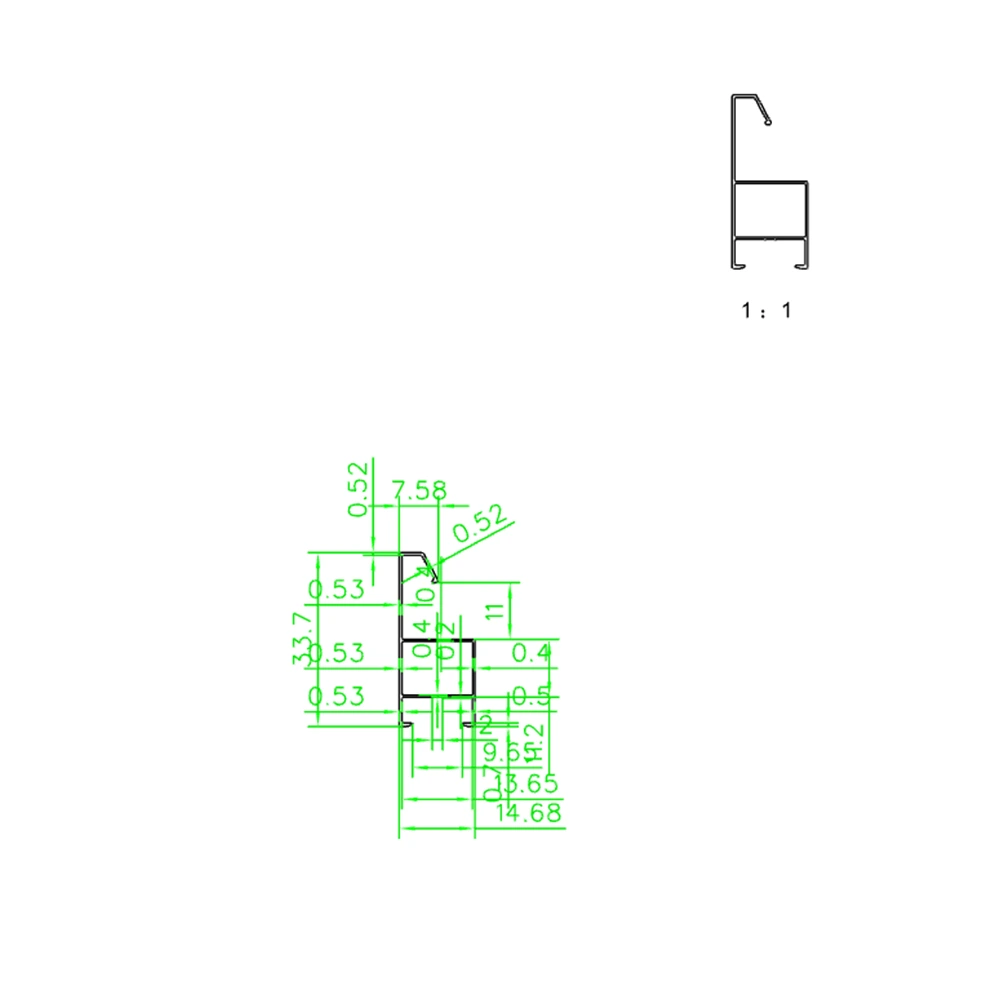 Aluminum Alloy Mirror  - WD-K341106