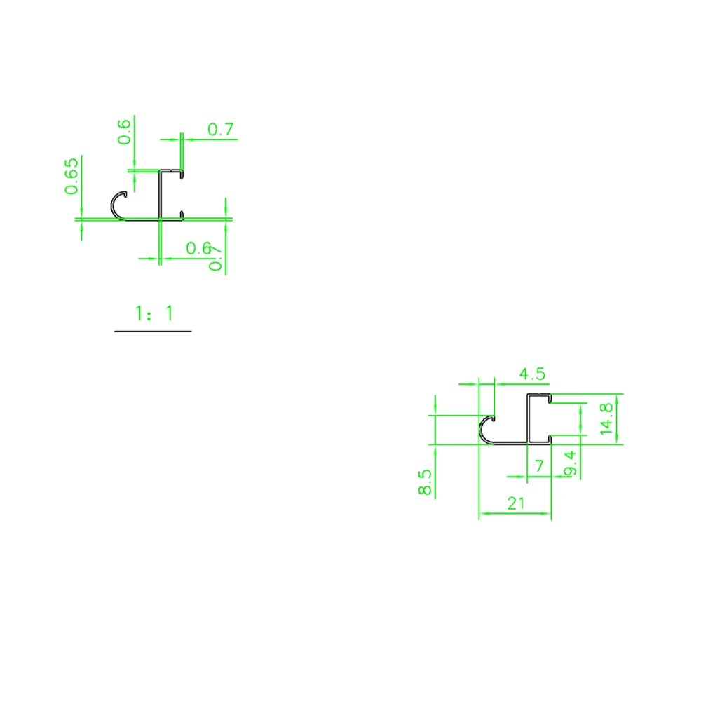 Aluminum Alloy Mirror  - YJK-B1