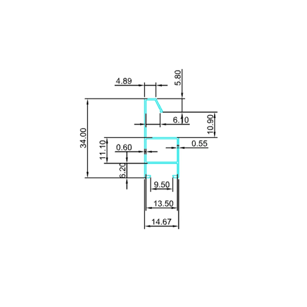 Aluminum Alloy Mirror  - YL-1108