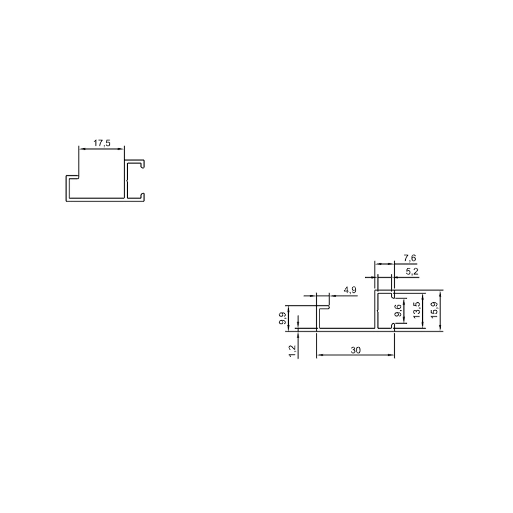 Aluminum Alloy Mirror  - YL-JM-HK05