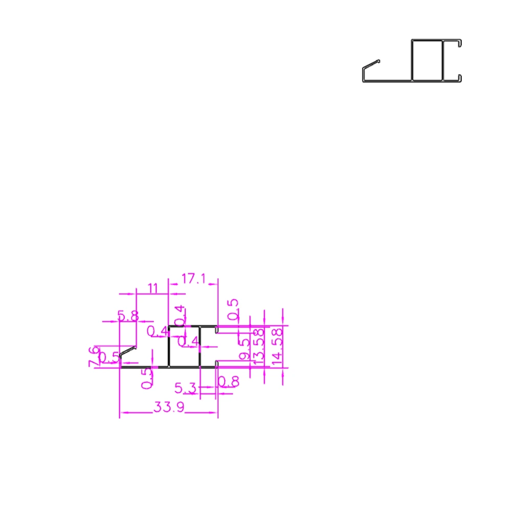 Aluminum Alloy Mirror  - ZW-35C