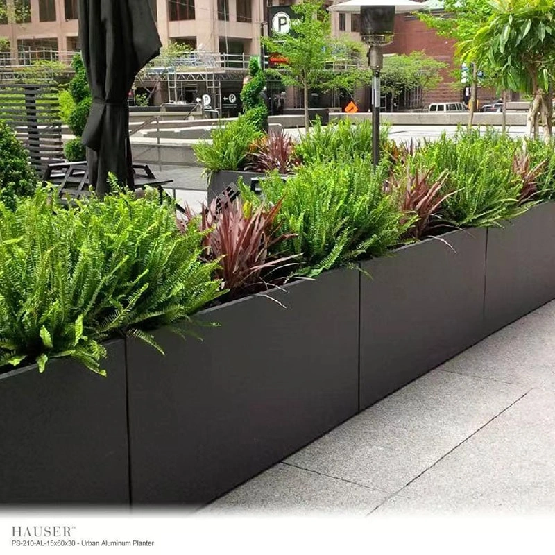 The Use of Aluminum Alloy Planter Boxes in Landscaping and Commercial Spaces Continues to Grow
