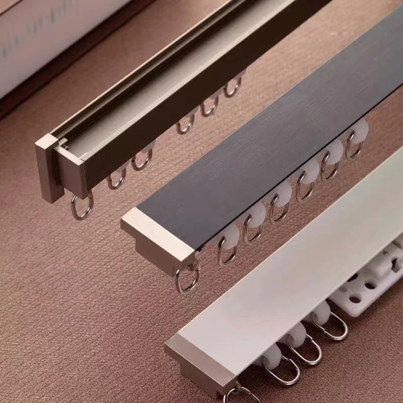 Aluminum Alloy Curtain Hardware Enhances Modern Residential and Commercial Spaces