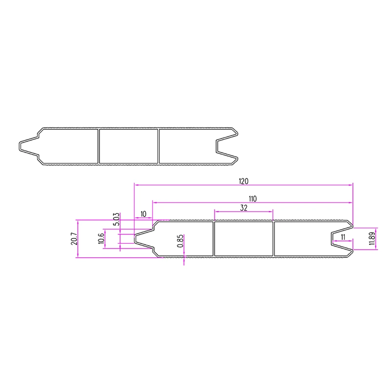 Aluminum Alloy Guardrail  - JS010A