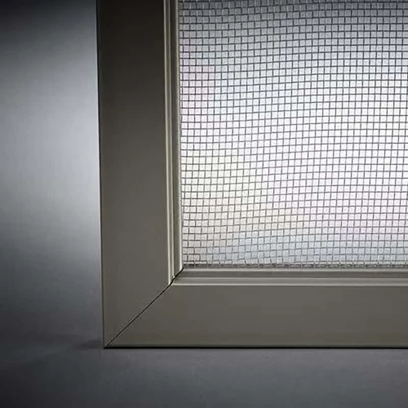 Aluminum screen window frame
