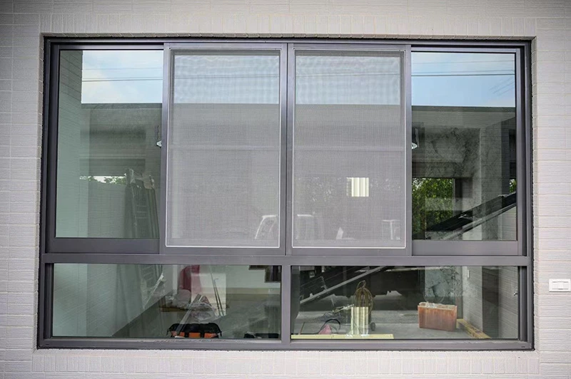 Aluminum screen window frame