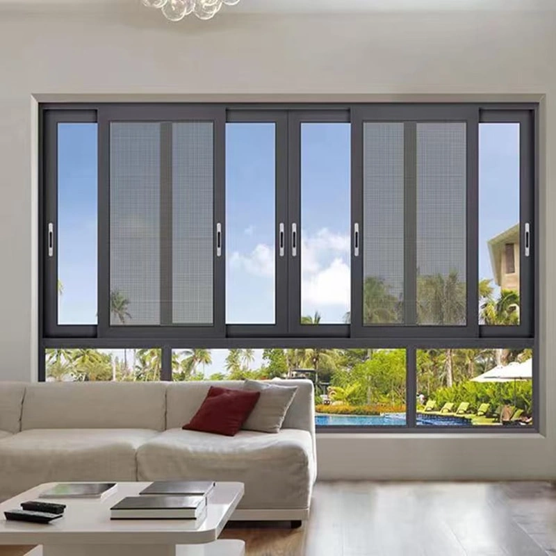 Aluminium screen window frames: a new choice for windows and doors that combines ventilation, protection and aesthetic appeal