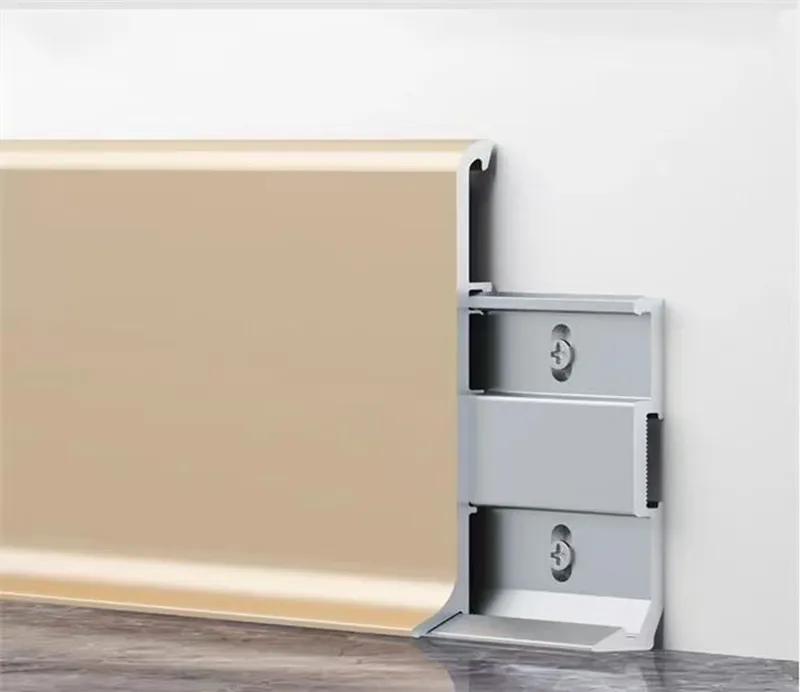Aluminum Skirting Profiles Adding Texture to Interior Design - detail image 2